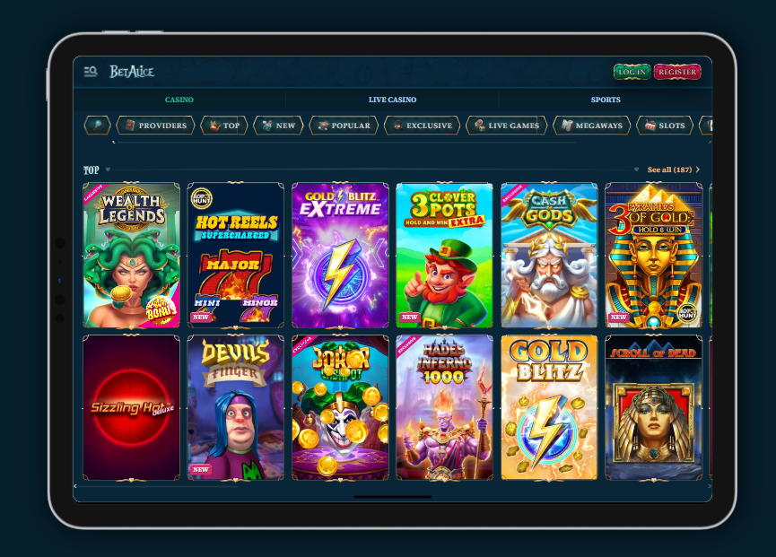 Casino Bet Alice App